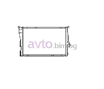 Воден радиатор размер 582/440/30 за BMW 3 Ser (E46) купе от 2003 до 2006