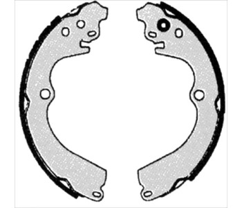 Комплект спирачни челюсти STARLINE за SUBARU LEGACY II (BD) от 1994 до 1999
