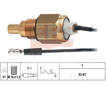 Термошалтер, вентилатор на радиатора EPS 1.850.039 за SUBARU LEONE I (AB) от 1979 до 1984