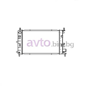 Воден радиатор размер 500/320/32 за FORD ESCORT V (AVL) товарен от 1990 до 1994