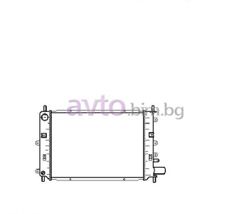 Воден радиатор размер 525/380/32 за FORD ESCORT VI (GAL) седан от 1993 до 1995