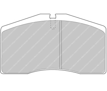 Комплект спирачни накладки FERODO RACING за AUDI A8 (4D2, 4D8) от 1994 до 2002