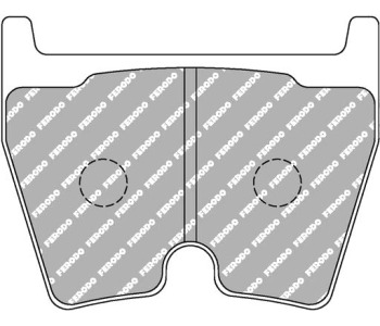 Комплект спирачни накладки FERODO RACING за AUDI A6 (4B2, C5) от 1997 до 2005