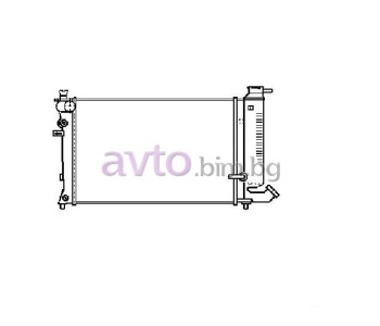 Воден радиатор размер 610/360/32 за PEUGEOT 306 (7E, N3, N5) комби от 1994 до 2002