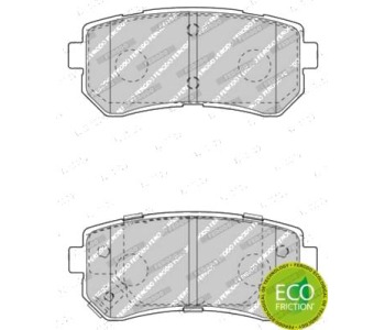 Комплект спирачни накладки FERODO PREMIER за KIA CEED (ED) хечбек от 2006 до 2012