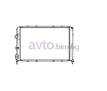 Воден радиатор размер 585/395/32 за RENAULT MEGANE I CC (EA0/1_) кабриолет от 1996 до 2003