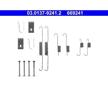 Комплект принадлежности, спирани челюсти ATE за KIA SHUMA I (FB) хечбек от 1996 до 2001