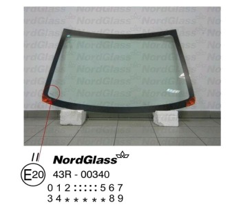 Челно стъкло NordGlass за KIA SEPHIA (FA) седан от 1992 до 2001