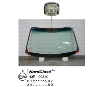 Челно стъкло NordGlass за KIA SPORTAGE (JE, KM) от 2004 до 2010