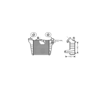Интеркулер P.R.C за SEAT CORDOBA (6L2) от 2002 до 2009
