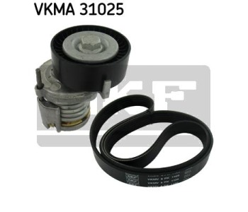 Комплект пистов ремък SKF VKMA 31025 за VOLKSWAGEN GOLF V Plus (5M1, 521) от 2005 до 2013