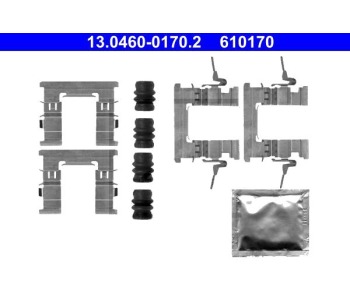 Комплект принадлежности дискови накладки ATE за NISSAN TIIDA (SC11) от 2004 до 2013