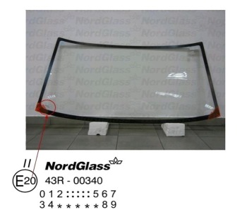 Челно стъкло NordGlass за NISSAN PICK UP (D22) от 1997