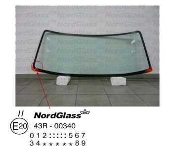 Челно стъкло NordGlass за NISSAN PATROL V GR (Y61) комби от 1997