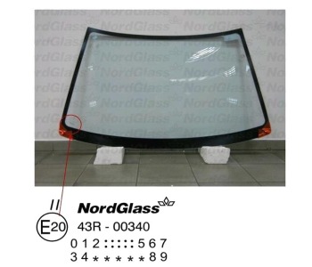 Челно стъкло NordGlass за NISSAN SUNNY III (N14) седан от 1990 до 1996