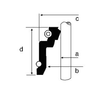 Гумичка стъбло на клапана мм CORTECO