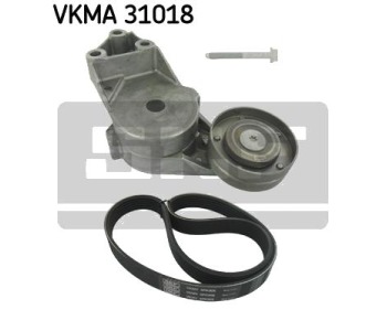 Комплект пистов ремък SKF VKMA 31018 за SEAT LEON (1M1) от 1999 до 2006