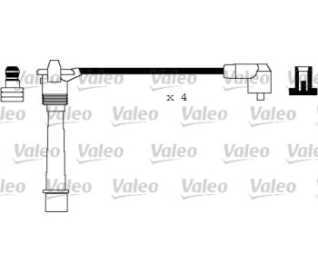 Комплект запалителни кабели VALEO за LANCIA YPSILON (840A) от 1995 до 2003