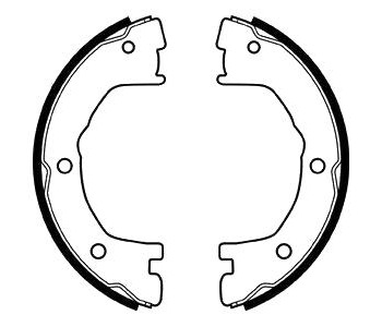 Комплект спирачни челюсти, ръчна спирачка DELPHI за IVECO DAILY IV самосвал от 2006 до 2011