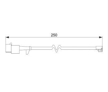 Индикатор, износване на накладките BOSCH за IVECO DAILY VI платформа от 2014
