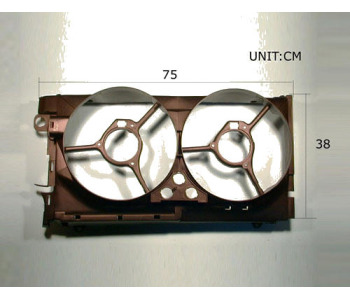 Вентилатор охлаждане на двигателя P.R.C за PEUGEOT 306 (7B, N3, N5) седан от 1993 до 2003