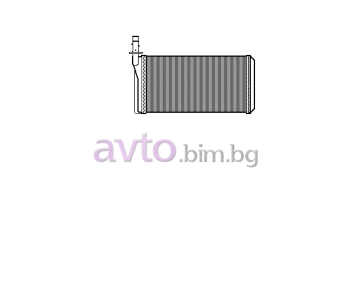 Радиатор за парно размер 280/155/40 за ALFA ROMEO 166 (936) от 1998 до 2003