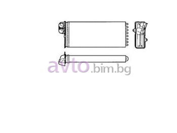 Радиатор за парно размер 330/155/42 за NISSAN INTERSTAR (X70) платформа от 2003