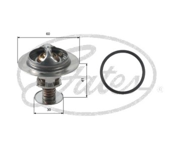 Термостат, охладителна течност GATES TH34882G1 за KIA SORENTO I (JC) от 2002 до 2009