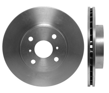 Спирачен диск вентилиран Ø255mm STARLINE за TOYOTA COROLLA (_E11_) седан от 1997 до 2002