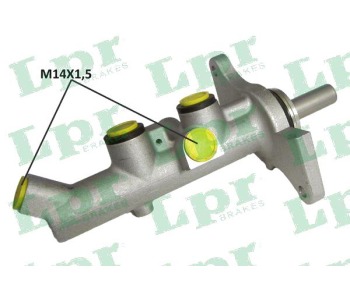 Главен спирачен цилиндър Ø20,64mm LPR за TOYOTA COROLLA (_E12_) хечбек от 2001 до 2007