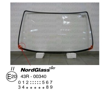 Челно стъкло NordGlass за TOYOTA HIACE IV (_H1_, _H2_) пътнически от 1995