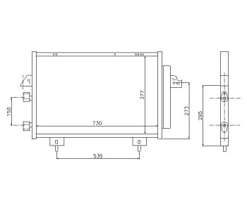 Кондензатор климатизации P.R.C за TOYOTA RAV4 III (_A3_) от 2005 до 2013