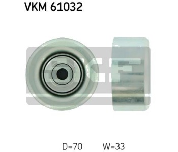 Паразитна/ водеща ролка, пистов ремък SKF VKM 61032 за TOYOTA HILUX VIII (_N1_) от 2015