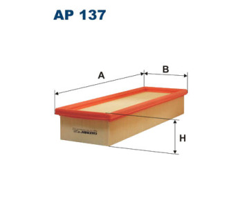 Въздушен филтър FILTRON AP 137 за RENAULT MASTER I (T__) товарен от 1980 до 1998