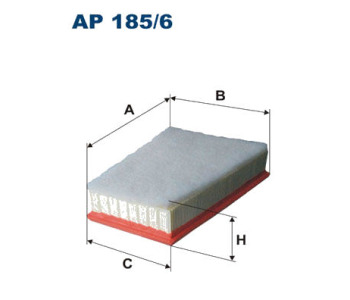 Въздушен филтър FILTRON AP 185/6 за RENAULT FLUENCE от 2010