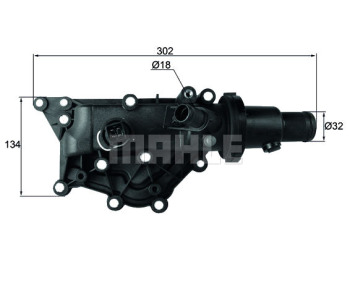 Термостат, охладителна течност MAHLE TH 60 89 за RENAULT MEGANE III (DZ0/1_) купе от 2008