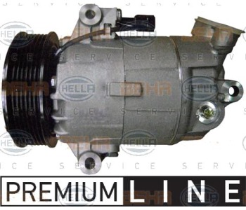Компресор, климатизация HELLA 8FK 351 340-201 за RENAULT GRAND SCENIC II (JM0/1_) от 2004 до 2009