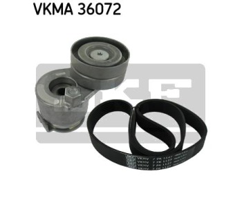 Комплект пистов ремък SKF VKMA 36072 за RENAULT MEGANE II (BM0/1_, CM0/1_) хечбек от 2001 до 2012