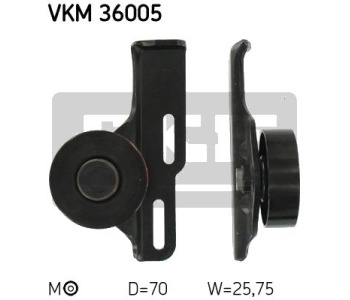 Обтящна ролка, пистов ремък SKF VKM 36005 за RENAULT MEGANE I COACH (DA0/1_) купе от 1996 до 2003