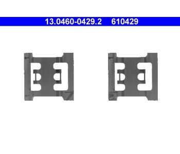 Комплект принадлежности дискови накладки ATE за VOLVO 940 II (944) от 1994 до 1998