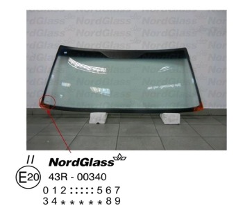 Челно стъкло NordGlass за VOLVO 740 (744) от 1983 до 1992