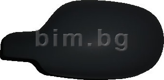 Коруба за ляво огледало черна за RENAULT CLIO II (BB0/1/2_, CB0/1/2_) от 1998 до 2005