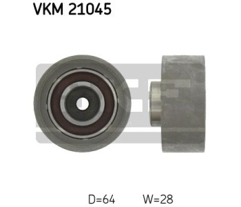 Паразитна/ водеща ролка, зъбен ремък SKF VKM 21045 за VOLKSWAGEN LT I 28-35 (281-363) пътнически от 1975 до 1996