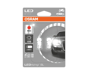 LED OSRAM W5W 12V W2,1x9,5d 2бр.