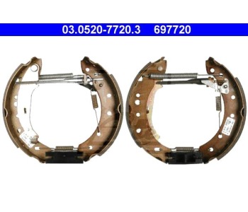 Комплект спирачни челюсти ATE за PEUGEOT 206 (2A/C) хечбек от 1998 до 2009