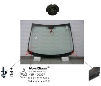 Челно стъкло NordGlass за PEUGEOT 3008 (0U_) от 2009 до 2016