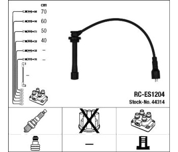 Комплект запалителни кабели NGK за SUZUKI GRAND VITARA I (FT, HT) от 1998 до 2006