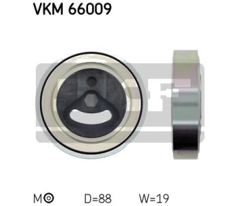 Обтящна ролка, пистов ремък SKF VKM 66009 за SUZUKI LIANA (ER, RH_) от 2001