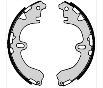 Комплект спирачни челюсти STARLINE за TOYOTA COROLLA (_E11_) Liftback от 1997 до 2002