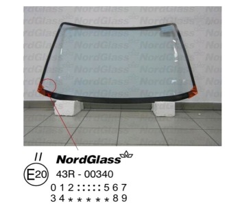 Челно стъкло NordGlass за TOYOTA CARINA II (_T17_) седан от 1987 до 1992